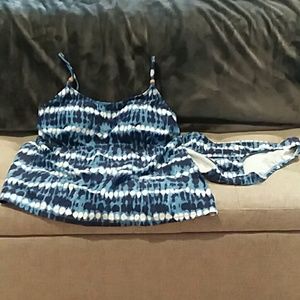 Maternity tankini swimsuit